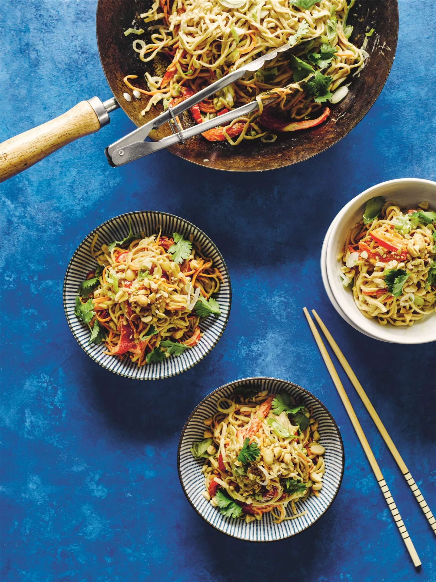 These veggie satay noodles are the perfect midweek supper These veggie satay noodles are the perfect midweek supper