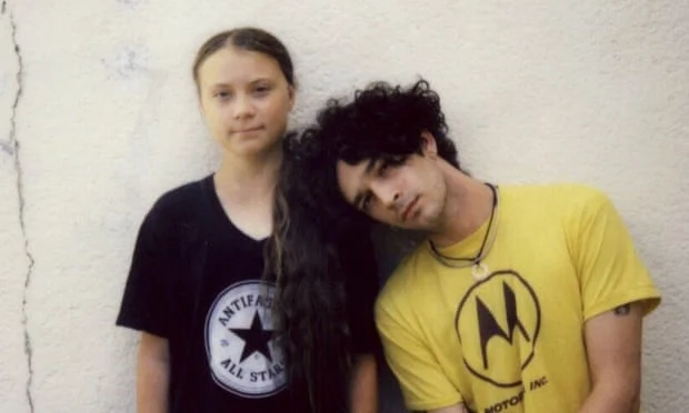 ‘It is time to rebel’: Greta Thunberg features on new 1975 song about climate change
