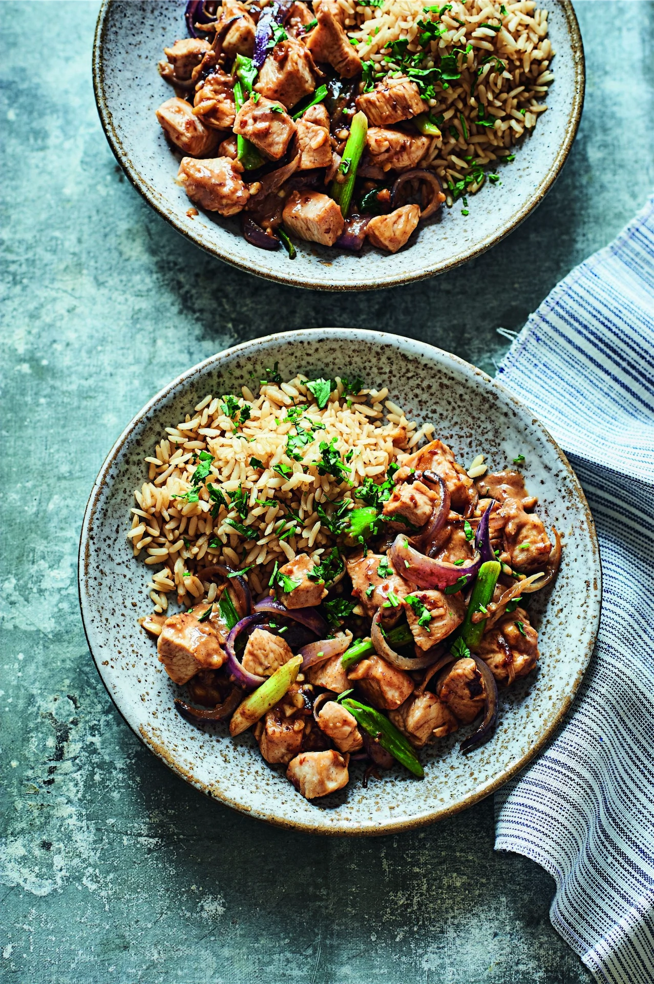 Supper Club: Chicken with spring onions in satay sauce