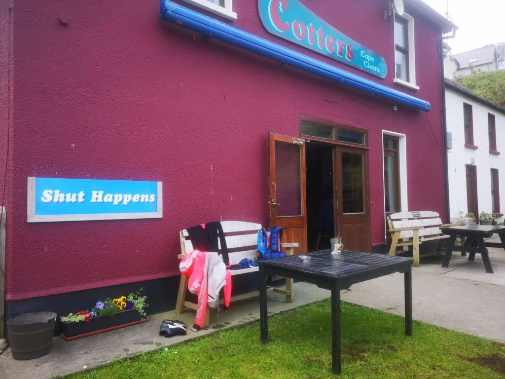 Cottars pub on Cape Clear Island
