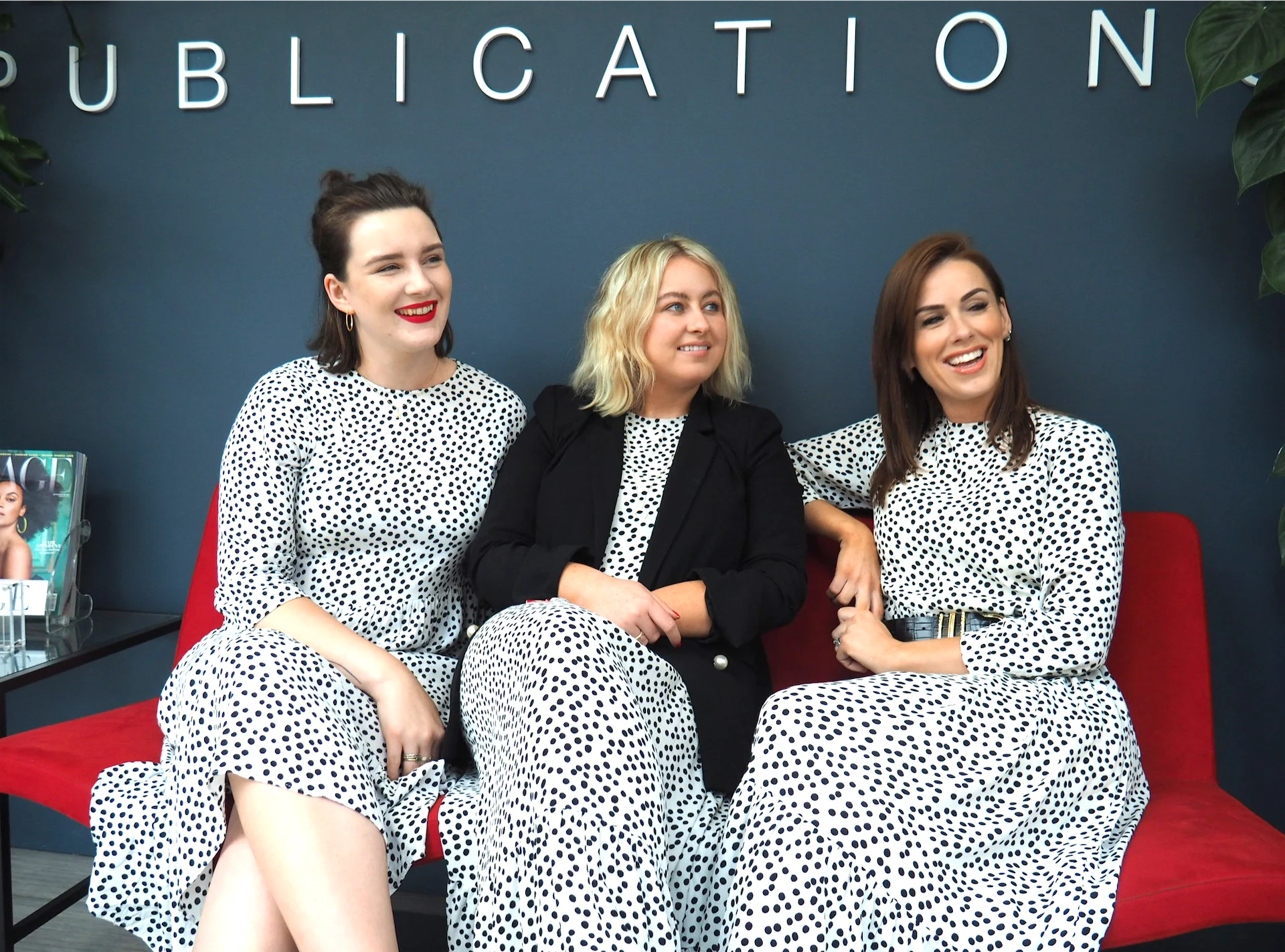 How team IMAGE styles the Zara polka dot dress