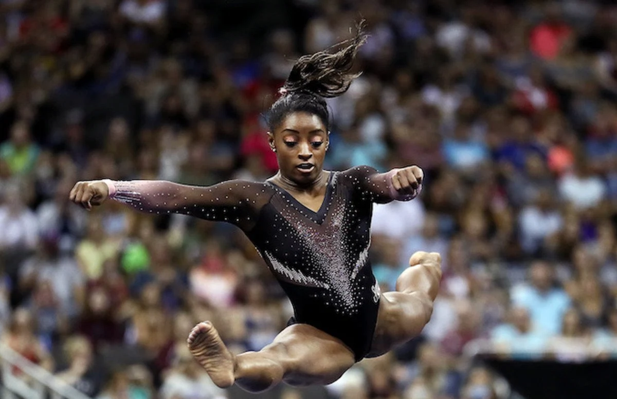 Watch: Simone Biles makes history at the U.S Gymnastics Championships Watch: Simone Biles makes history at the U.S Gymnastics Championships