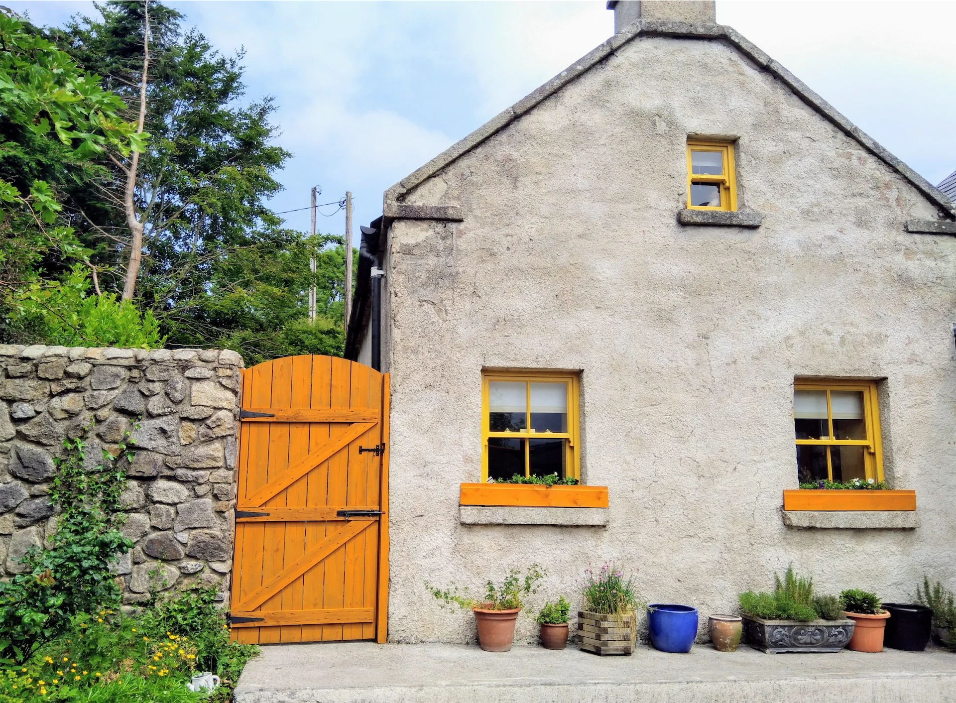 ‘The first time we saw our derelict cottage, it was falling into the ground’