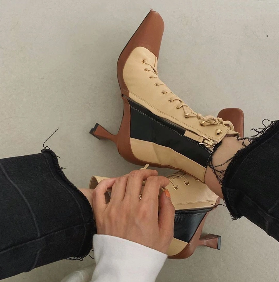 Victorian-style lace-up boots will be the biggest footwear trend for AW19 Victorian-style lace-up boots will be the biggest footwear trend for AW19