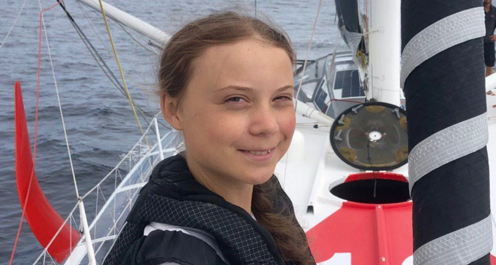 ‘Overwhelming’: Greta Thunberg arrives in New York after 15 days at sea