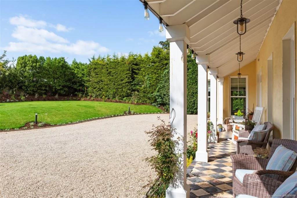 Saoirse Ronan's house at Pine Lodge, Greystones