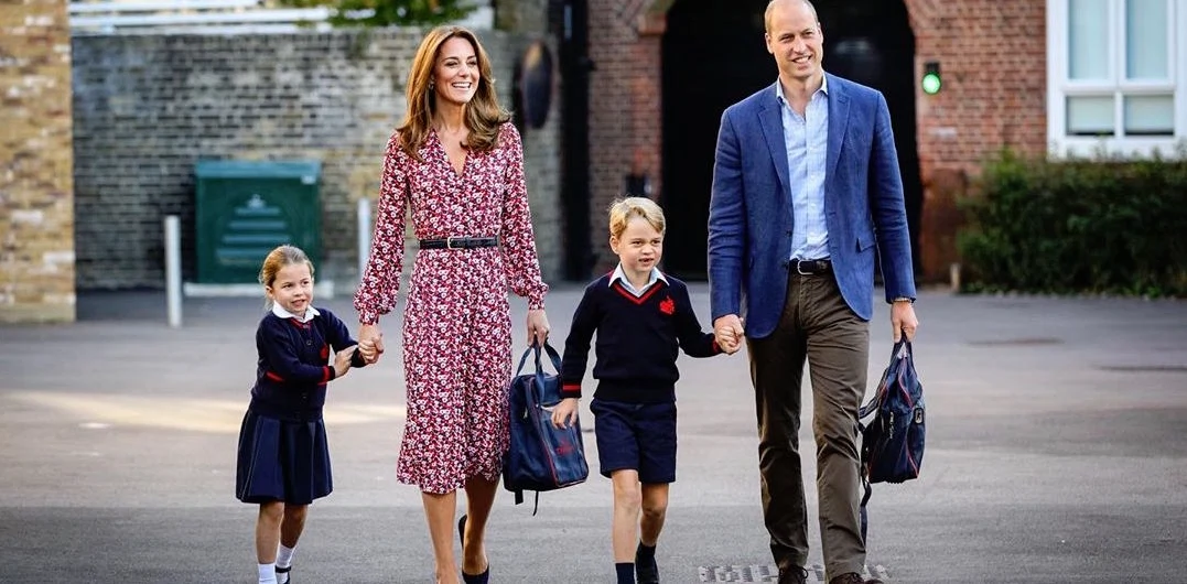 Watch: Princess Charlotte arrives for first day of Big School