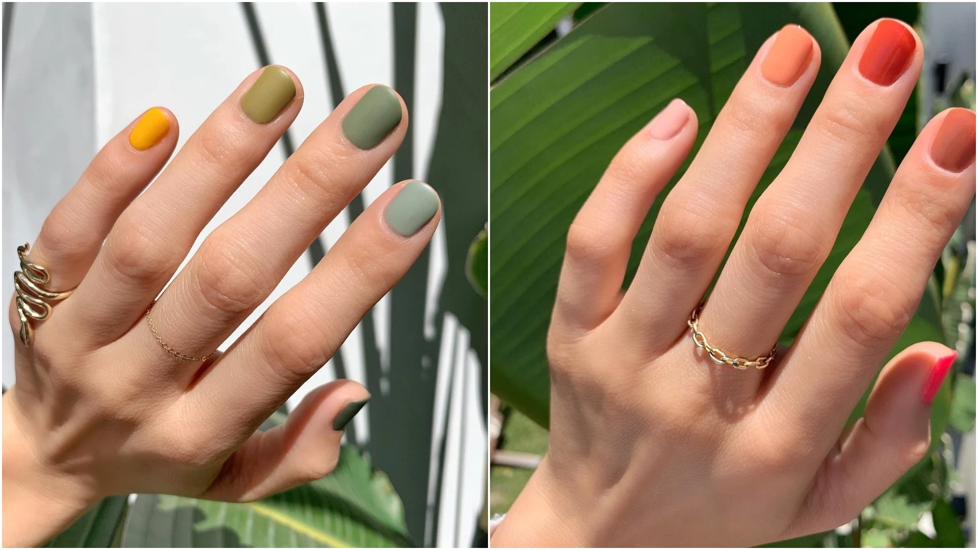 The 20 best mismatched nails on Instagram