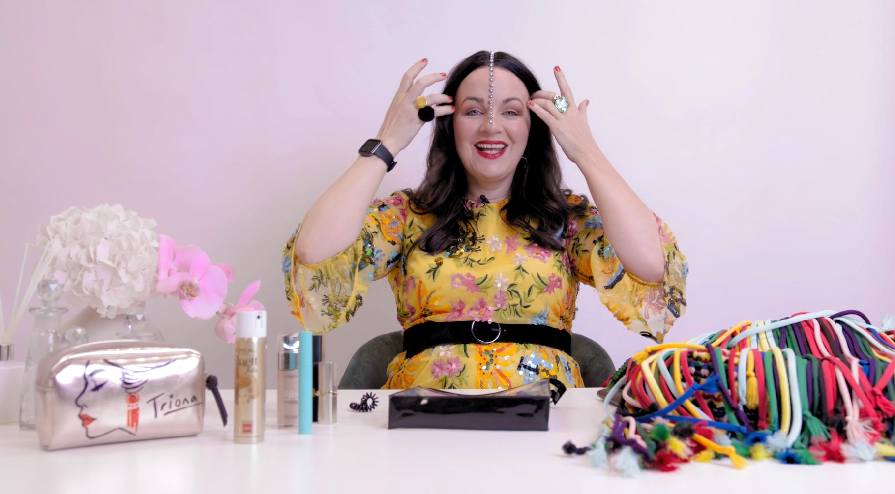 WATCH: Take a peek inside Triona McCarthy’s everyday make-up bag essentials