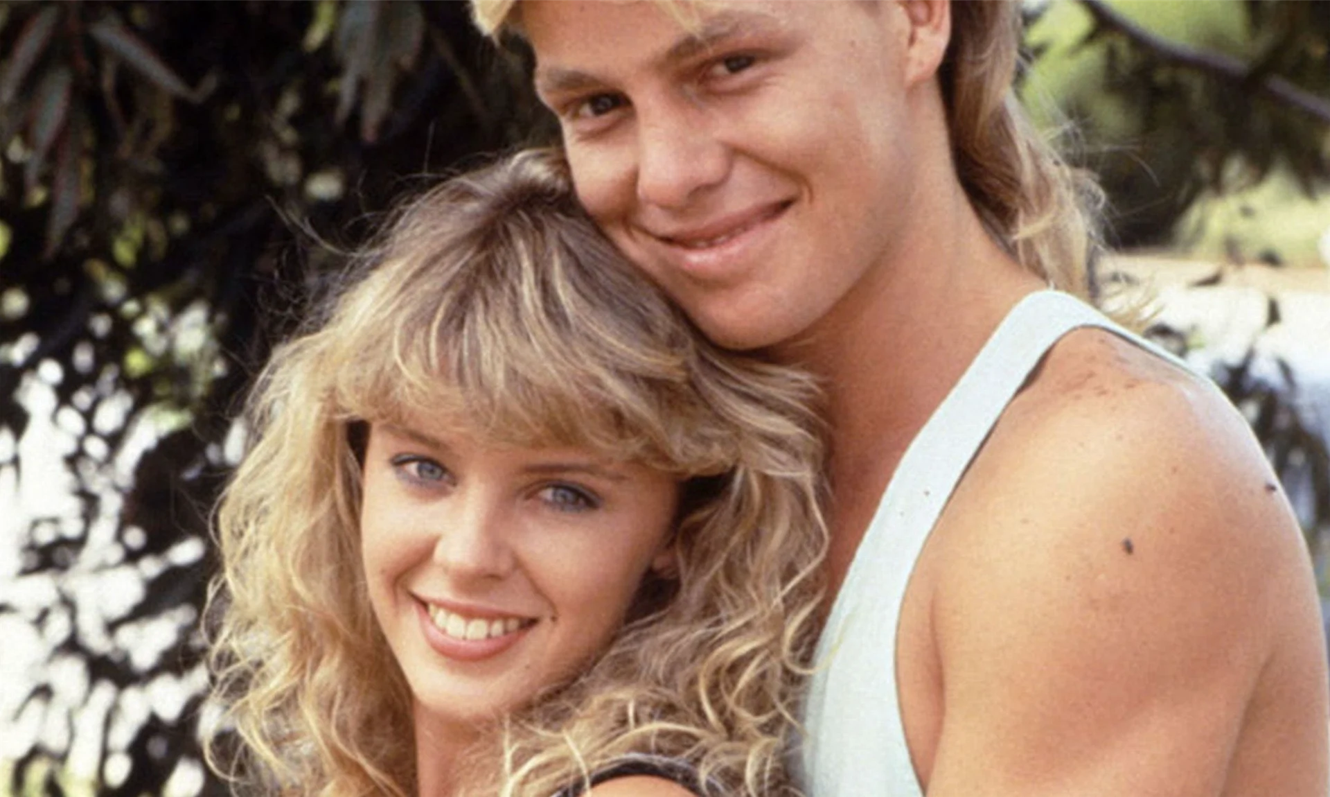 School memories: Kylie and Jason on Neighbours