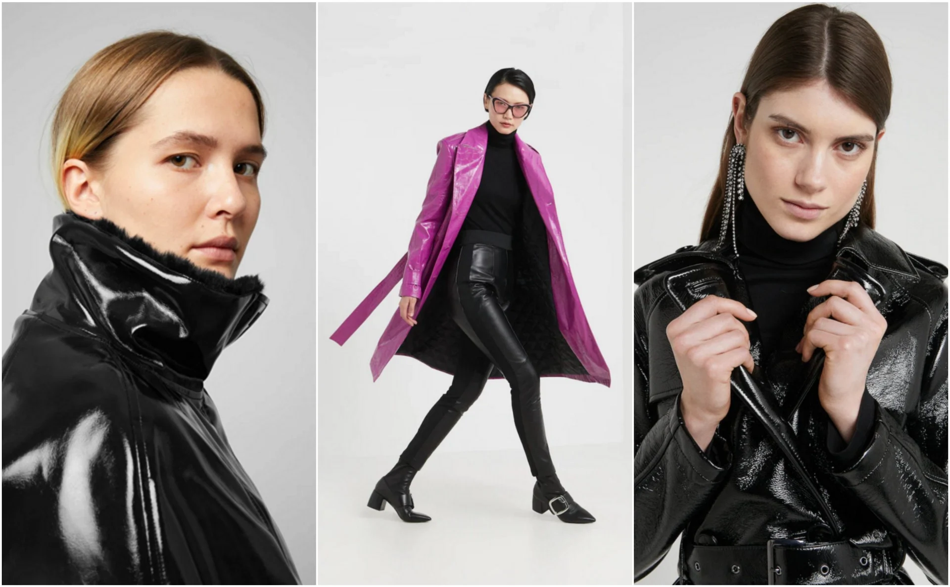 Are you brave enough to wear a vinyl jacket?