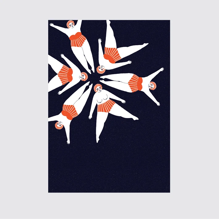 Synchronized Swimming – signed – by Tara O'Brien