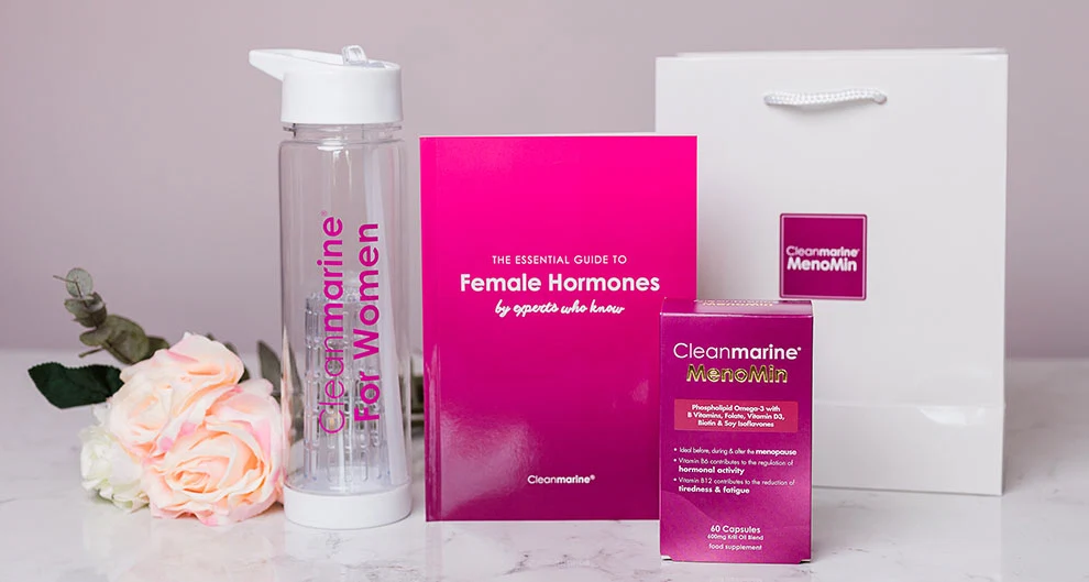 Win a year’s supply of Cleanmarine MenoMin hormone supplements