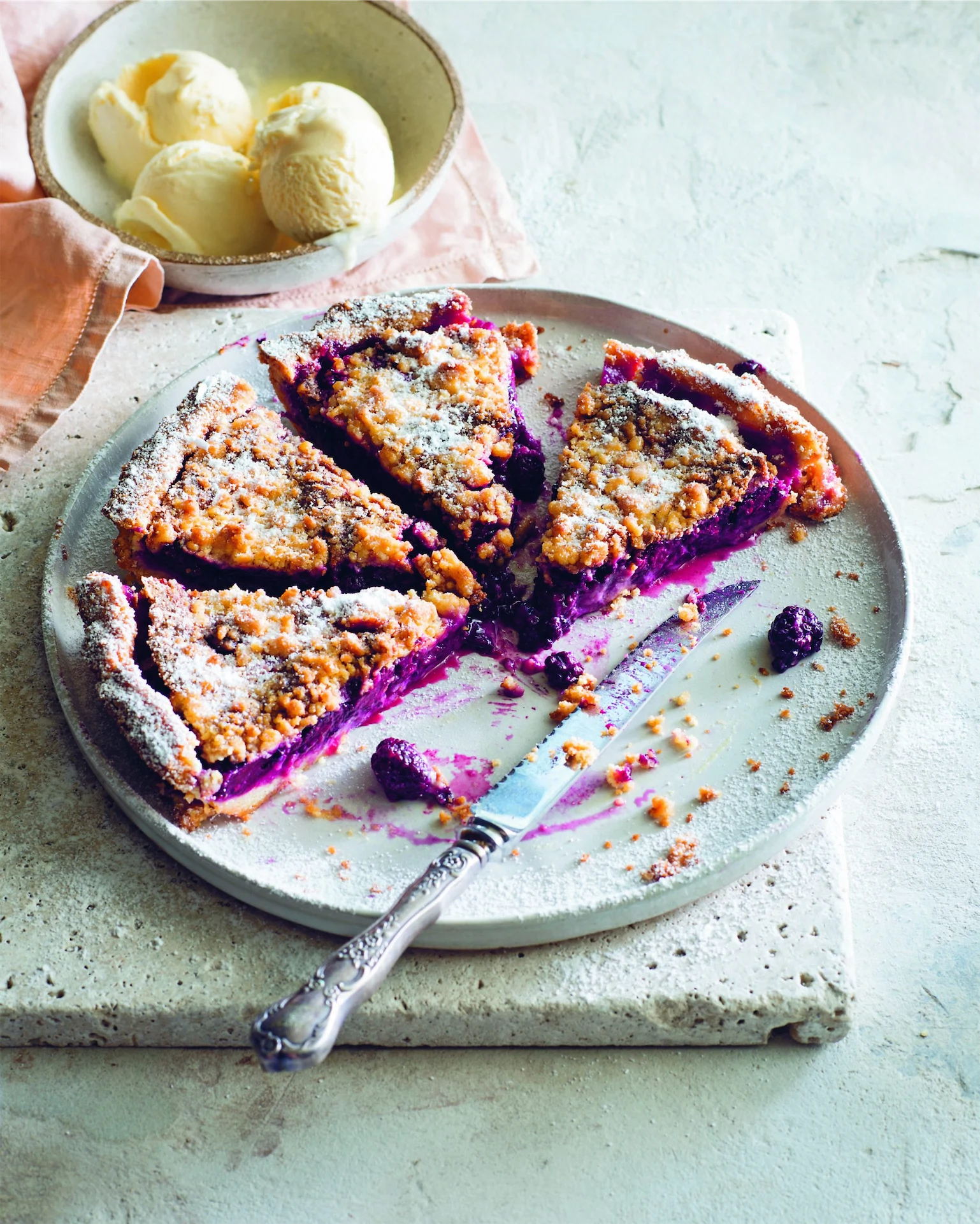 Sunday bake: Croatian blackberry crumble