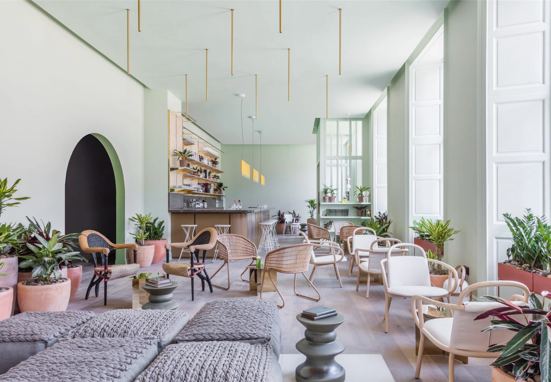 Interiors ideas for a period home from this incredible Edinburgh hotel