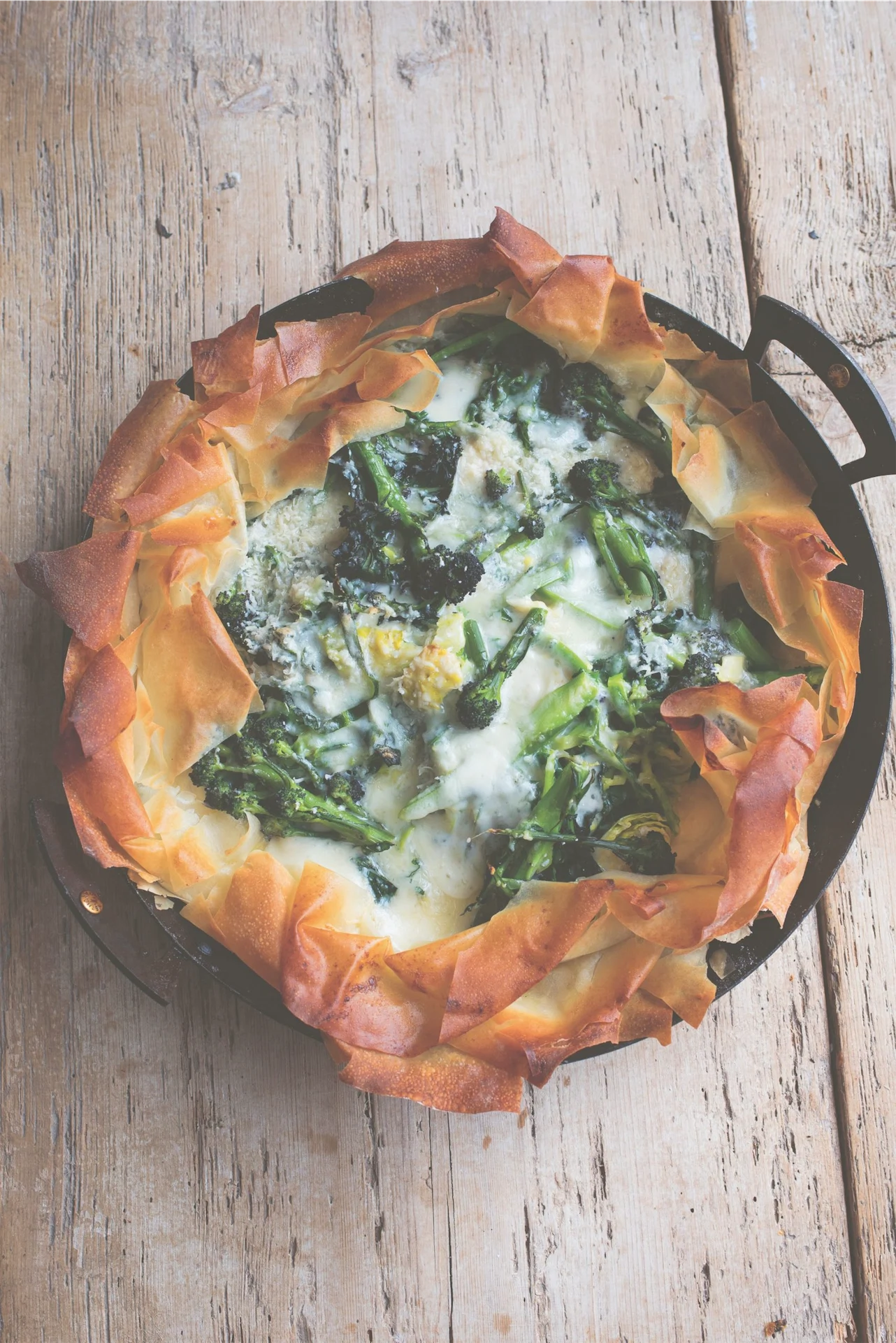 Nigel Slater’s cheesy, green galette – comfort food in half an hour