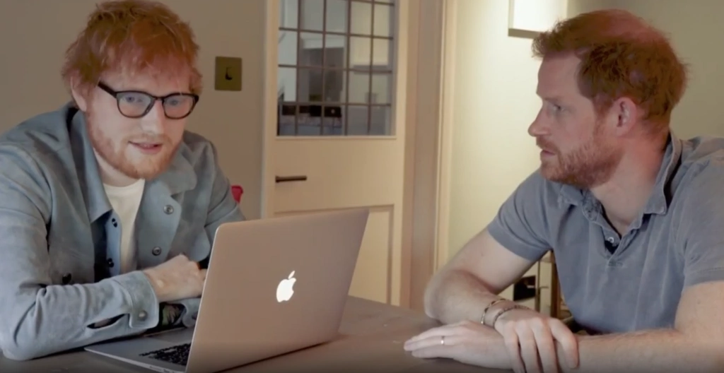 Prince Harry and Ed Sheeran team up for World Mental Health Day