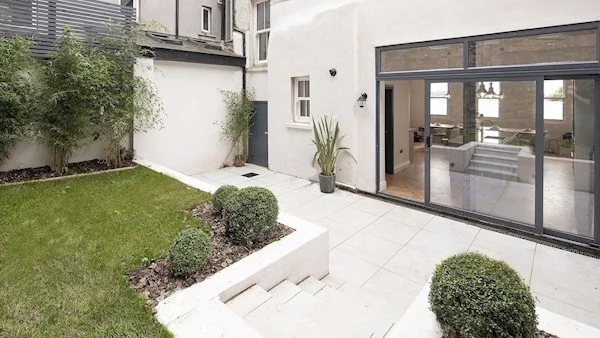 garden at house in Cobh, Co Cork