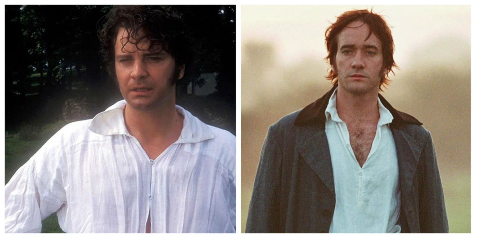 Did Colin Firth or Matthew Macfadyen play a better Mr Darcy in Pride and Prejudice?