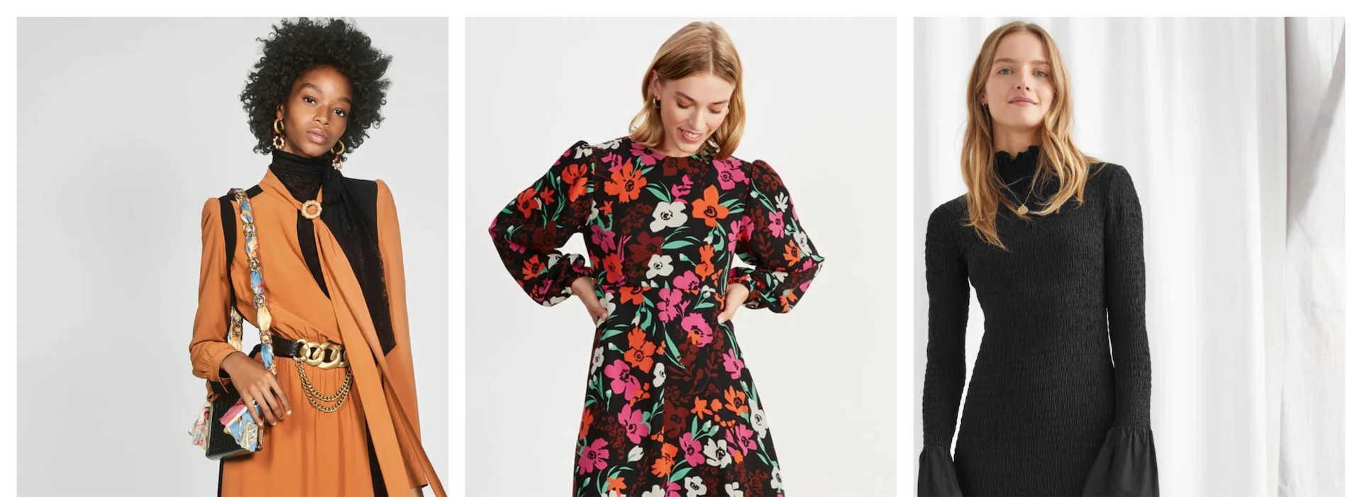 13 winter midi dresses we’re putting in our shopping baskets this weekend