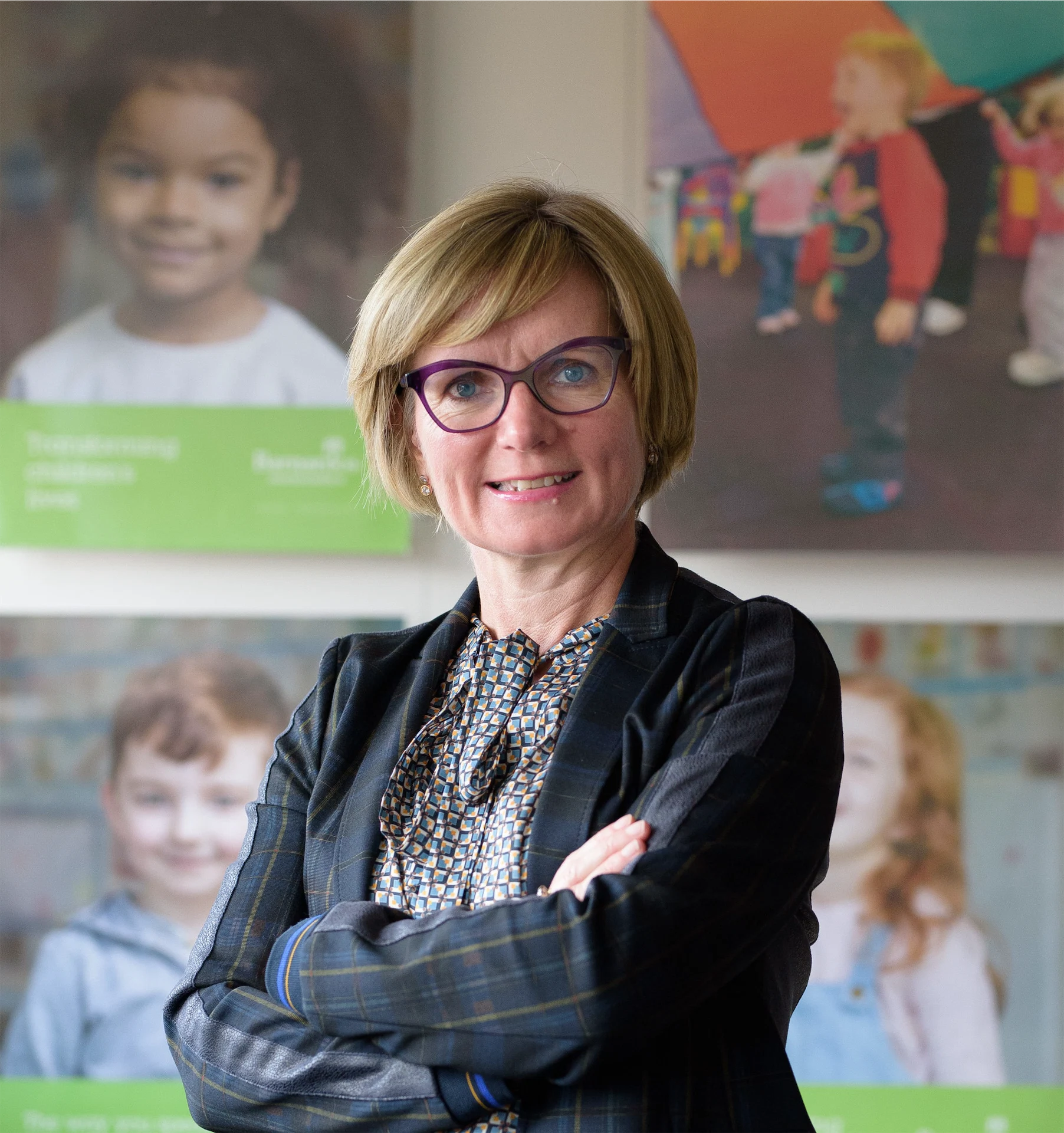 Helen Kelly, board director of Barnardos: “The challenge isn’t just to help; it’s to encourage others to help too”