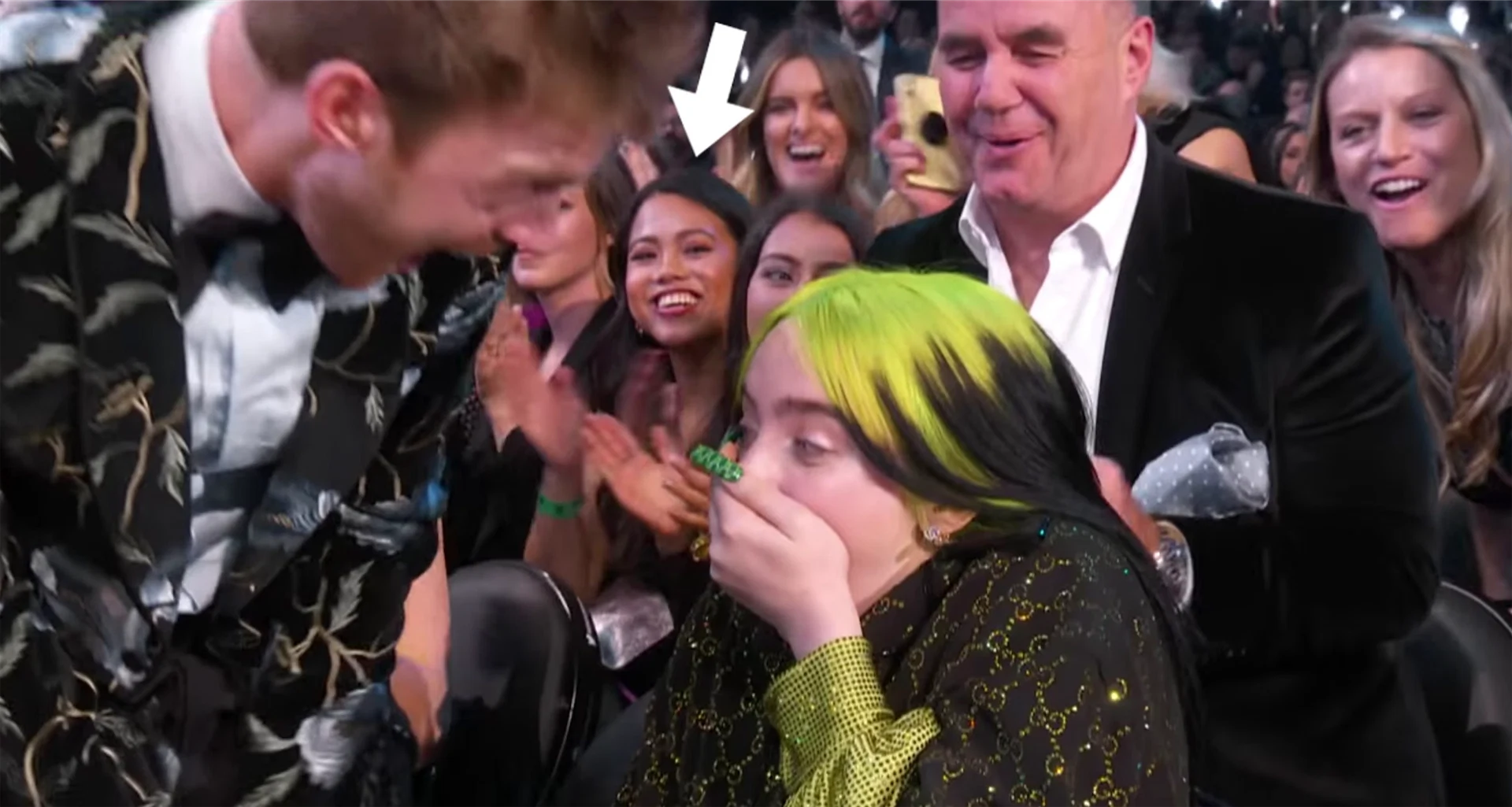 ‘I was a professional seat-filler at this year’s Grammys and now I’m the talk of Kildare’