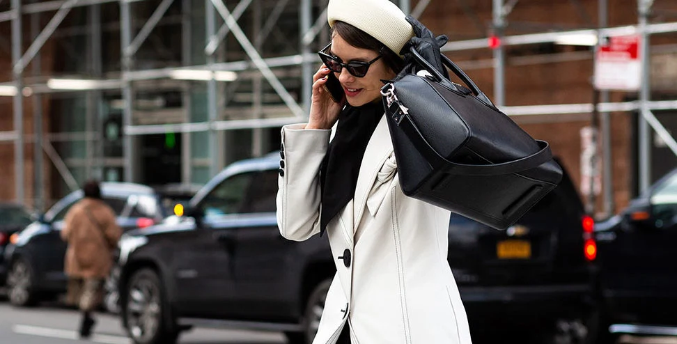 These 19 photos prove New York Fashion Week is having a love affair with leather