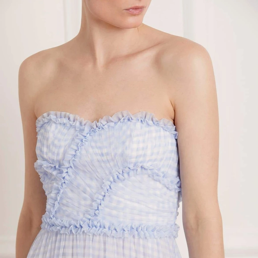 Caroline tulle corset gown, €500, Needle and Thread