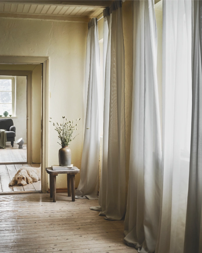 Ikea air purifying curtain