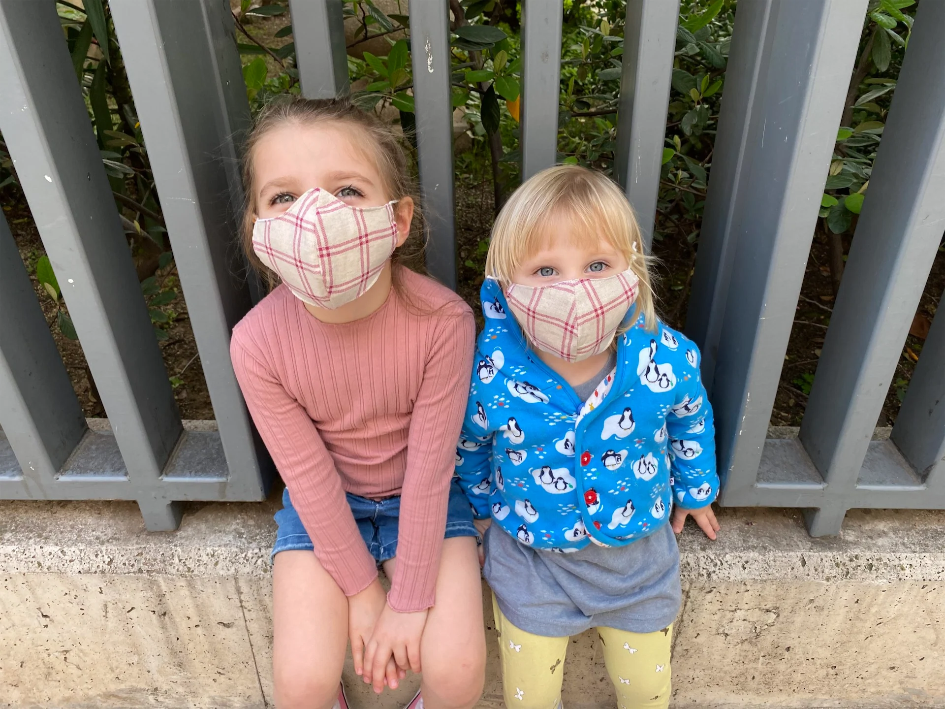 After 48 days, my 4 and 6-year-old were allowed outside. It was heartbreaking
