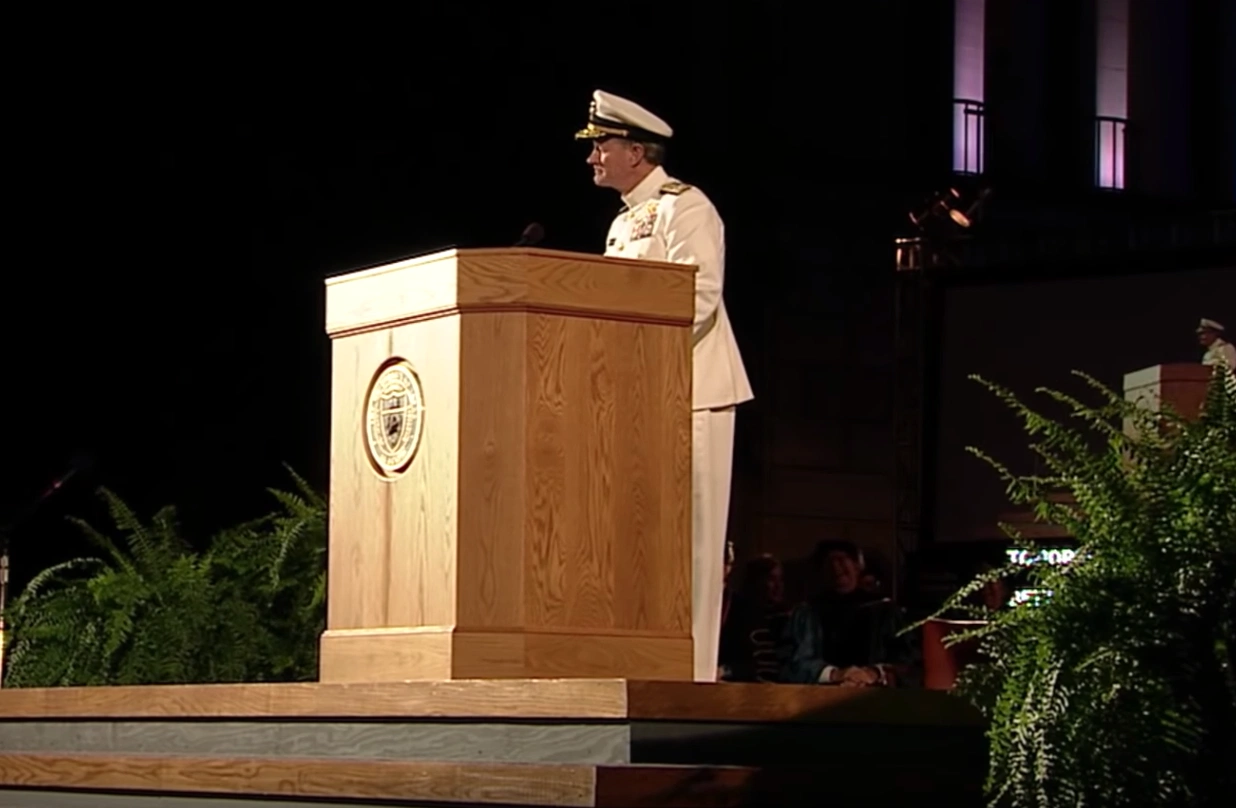 Make your bed speech and book