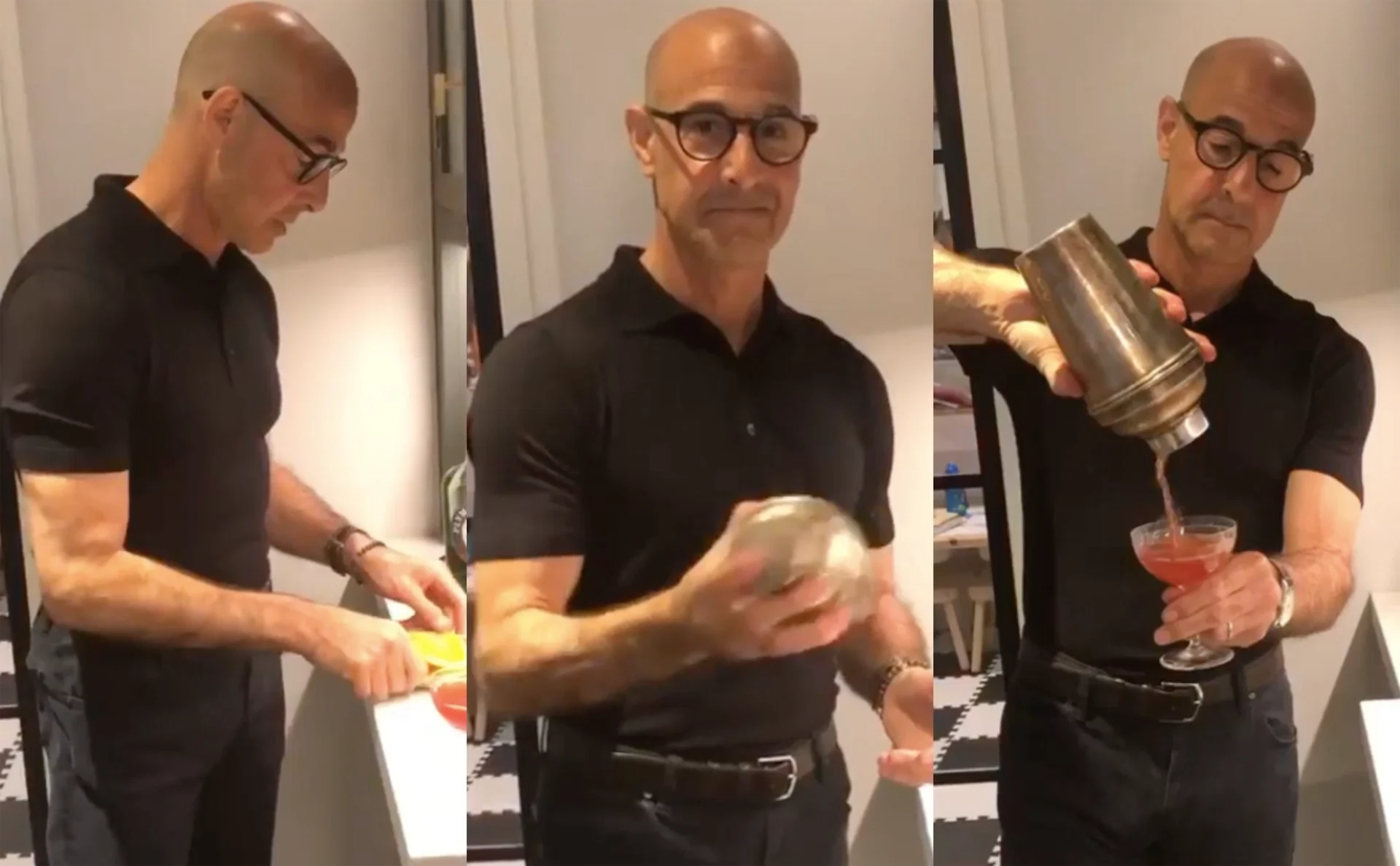 Stanley Tucci’s Negroni Instagram tutorial is the soothing soul balm you need right now