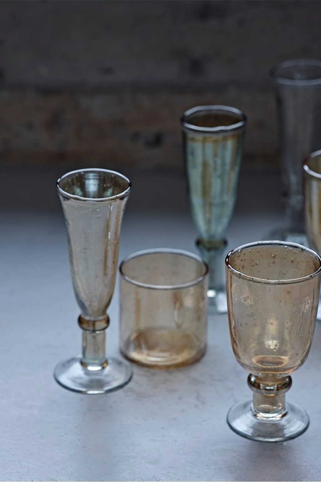 chic glassware