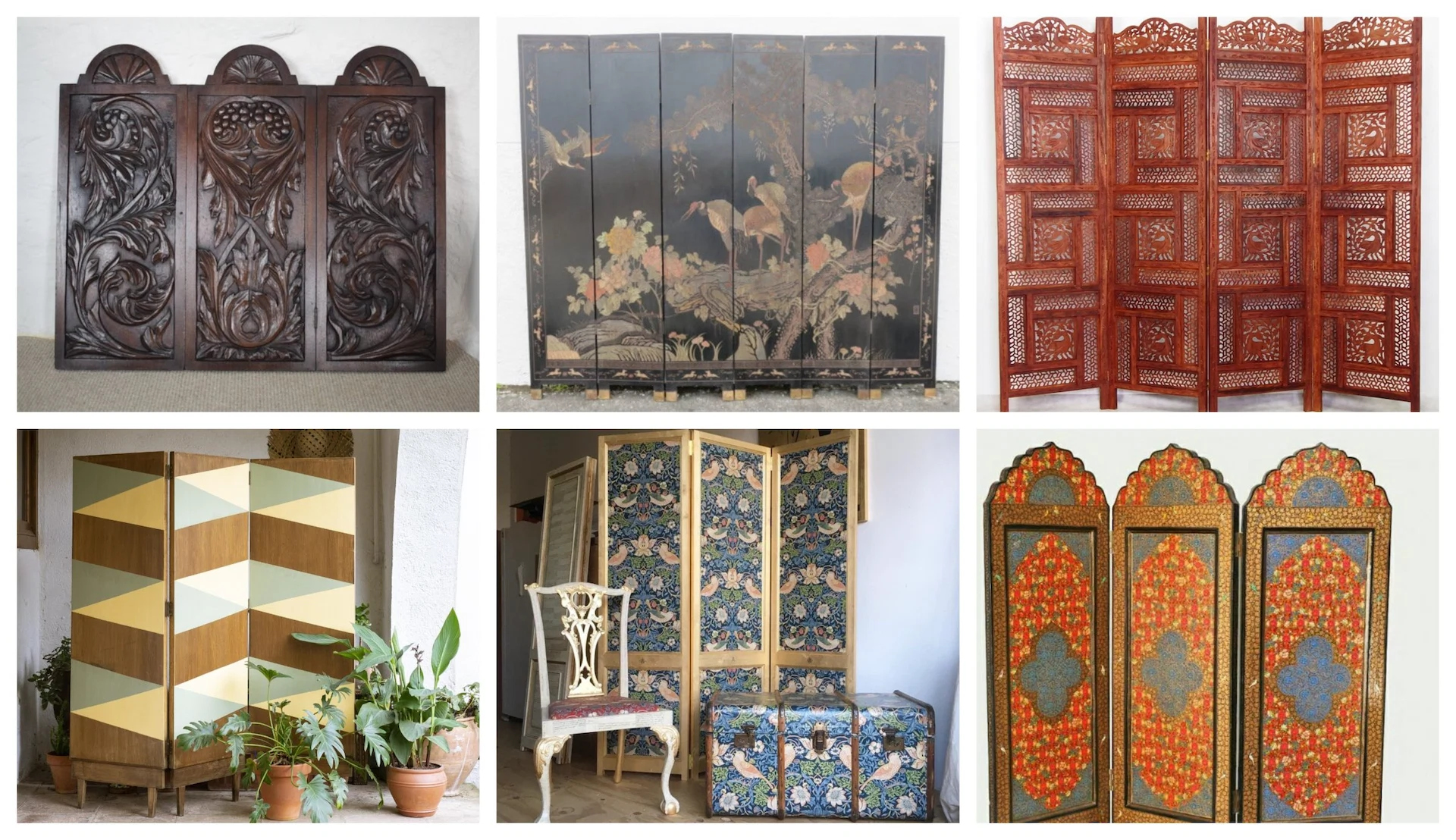 9 vintage room dividers you can buy on Etsy