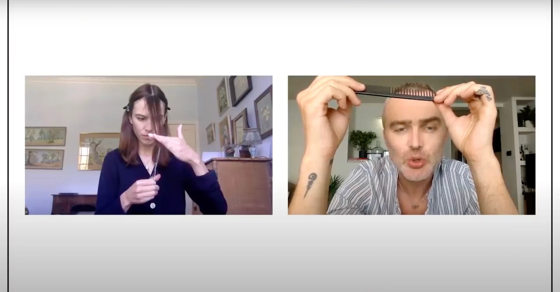 WATCH: Alexa Chung’s guided DIY haircut is the content we all need right now WATCH: Alexa Chung’s guided DIY haircut is the content we all need right now