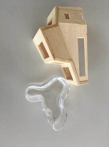 Shane Cotter Architectural Farm Garden Room model