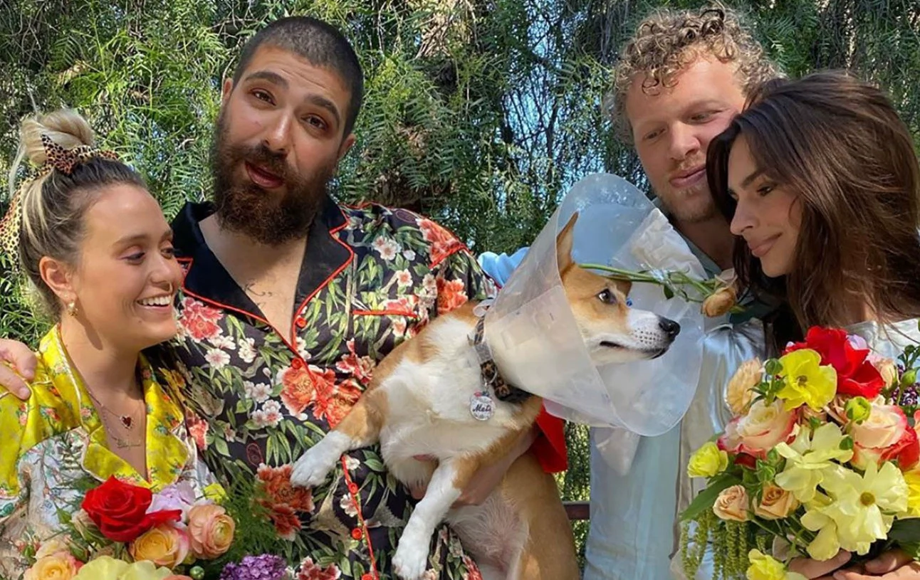 Emily Ratajkowski hosted a wedding for her dog and we’re strangely intrigued