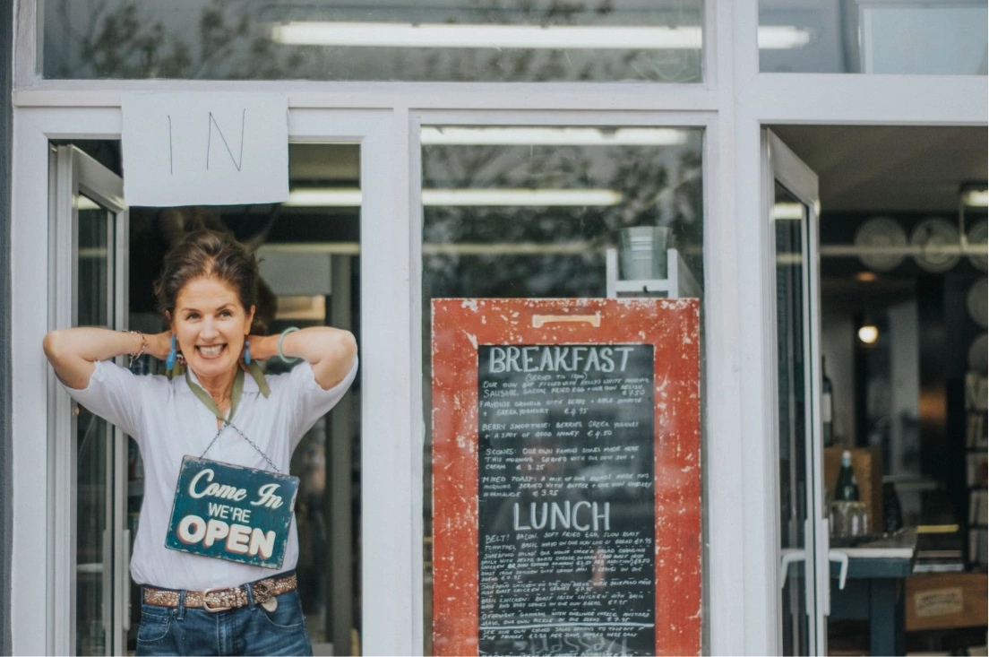 Susan O’Sullivan, owner of Farmhouse Café tells us how she’s adapting her business post lockdown