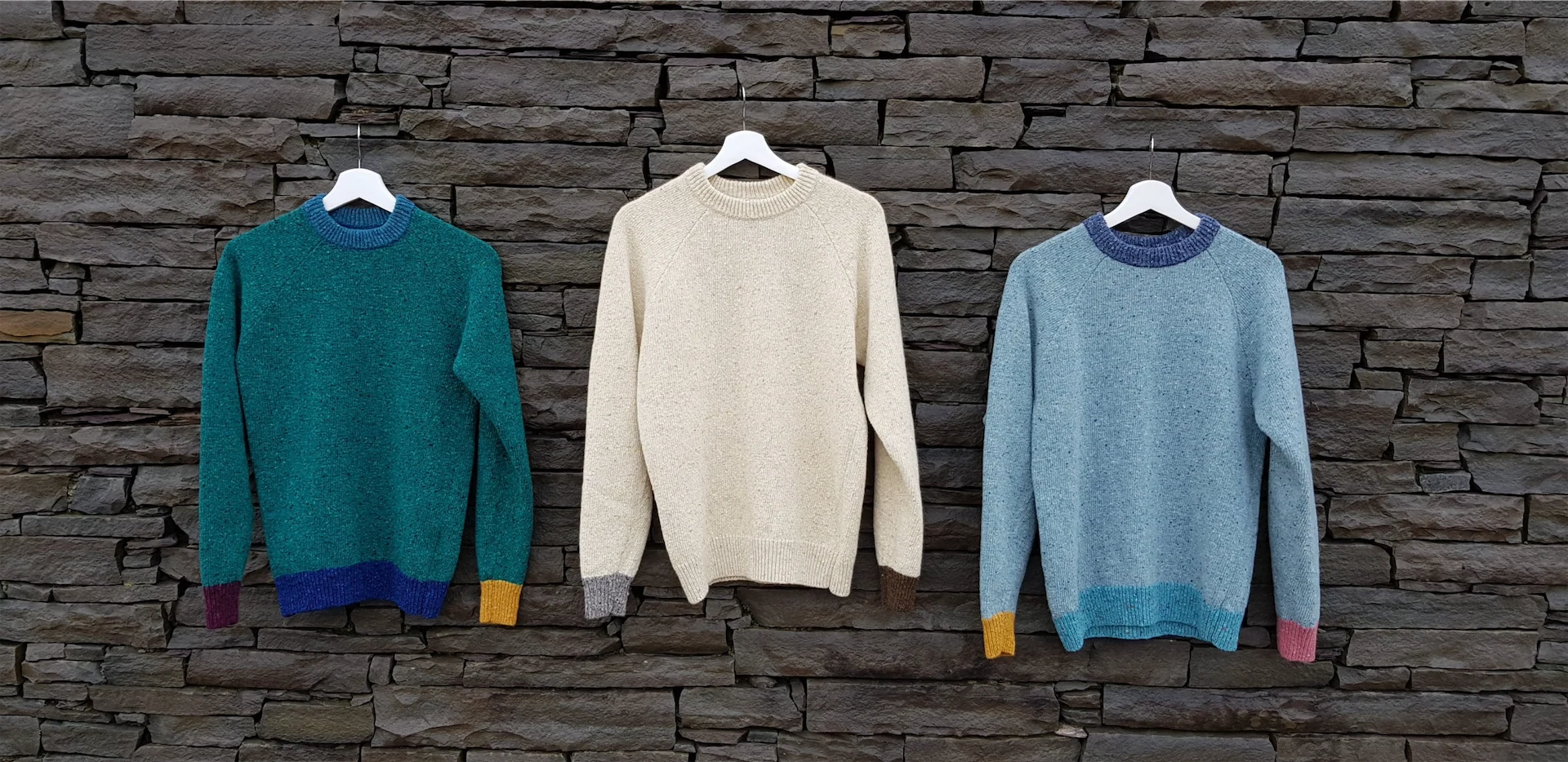 Bespoke Jumper line up Liadain Aiken