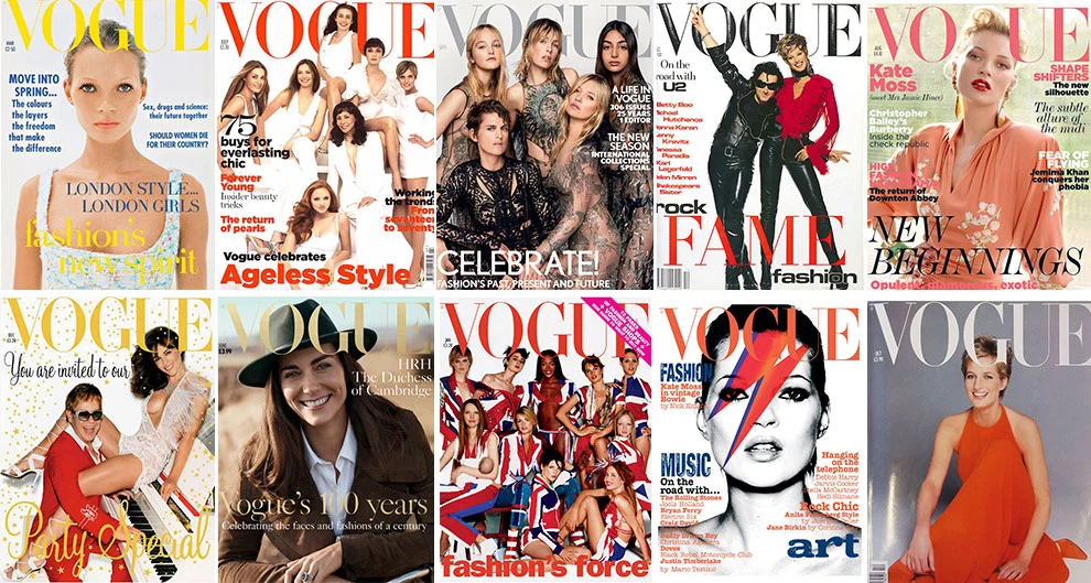 Alexandra Shulman’s top 10 British Vogue covers as chosen by IMAGE editors