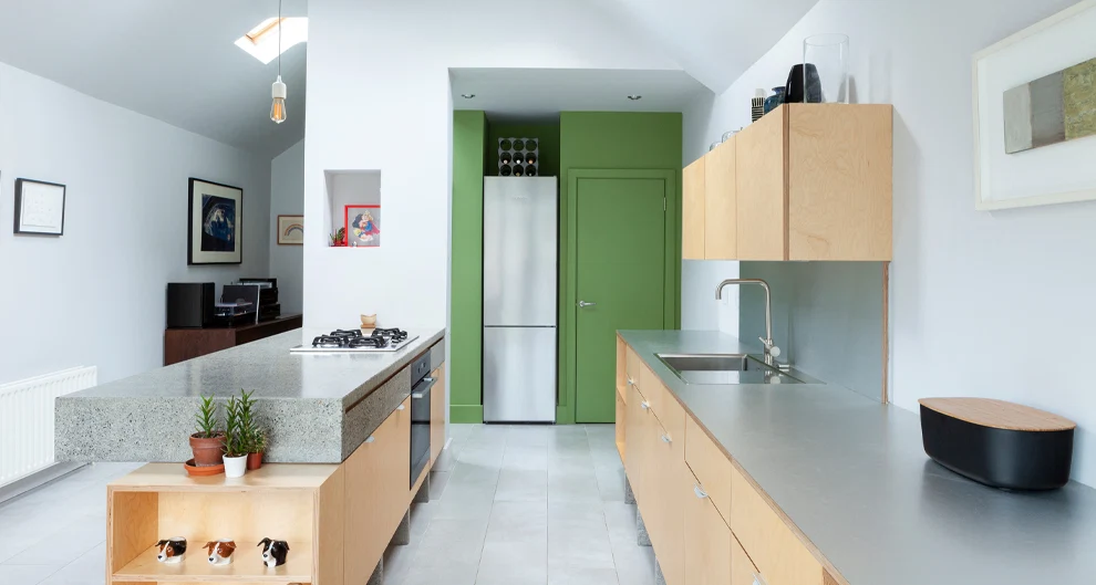 A plain extension in Dublin 8 provides a blank canvas for a design-minded couple