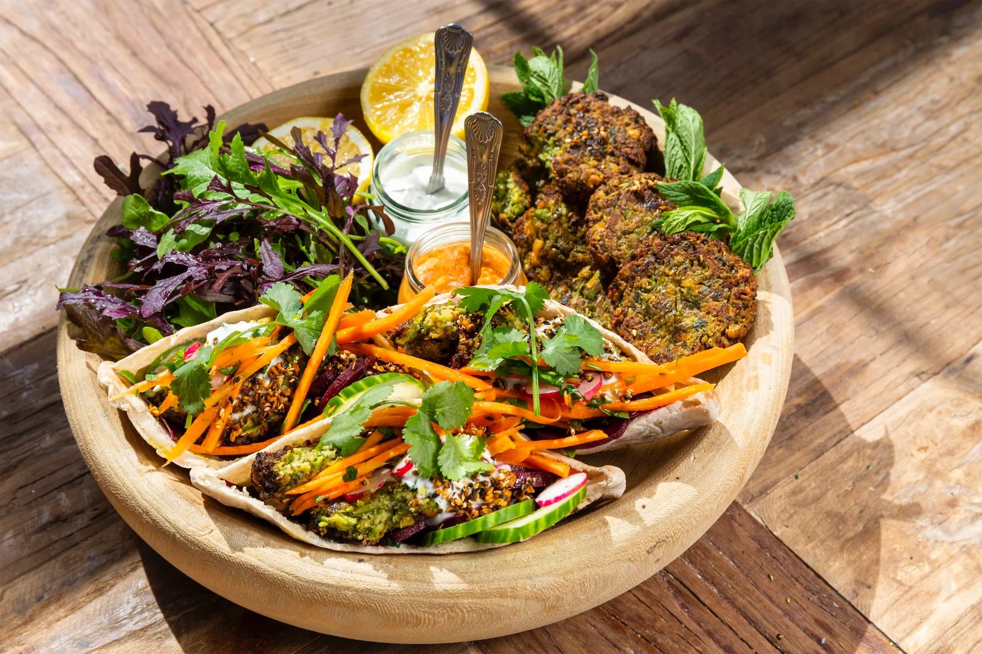 What to make this weekend: Super green falafel recipe