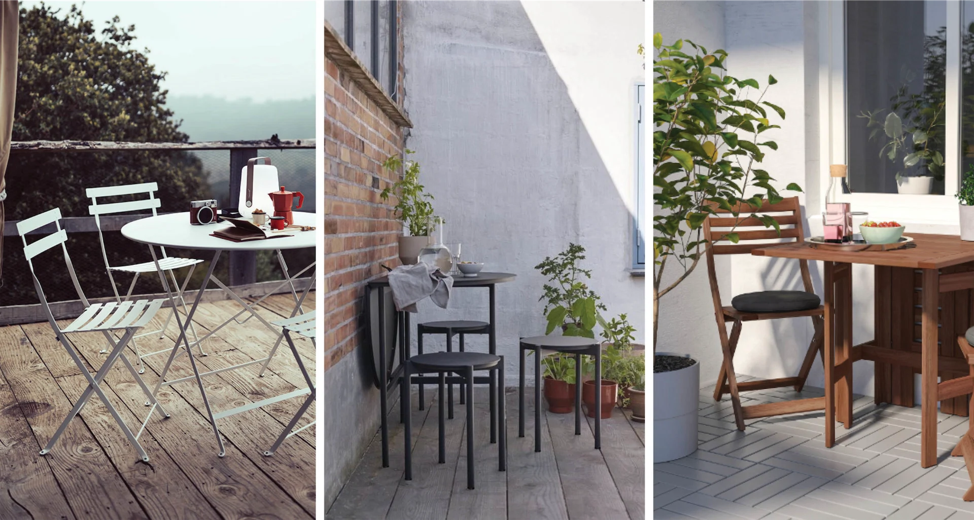 The best foldable outdoor tables for small patios and balconies