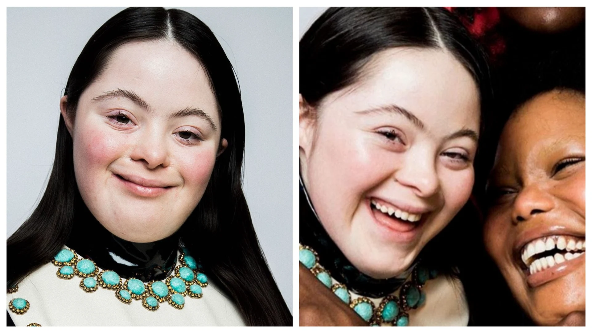 Model with Down’s Syndrome becomes first to pose for Gucci Beauty