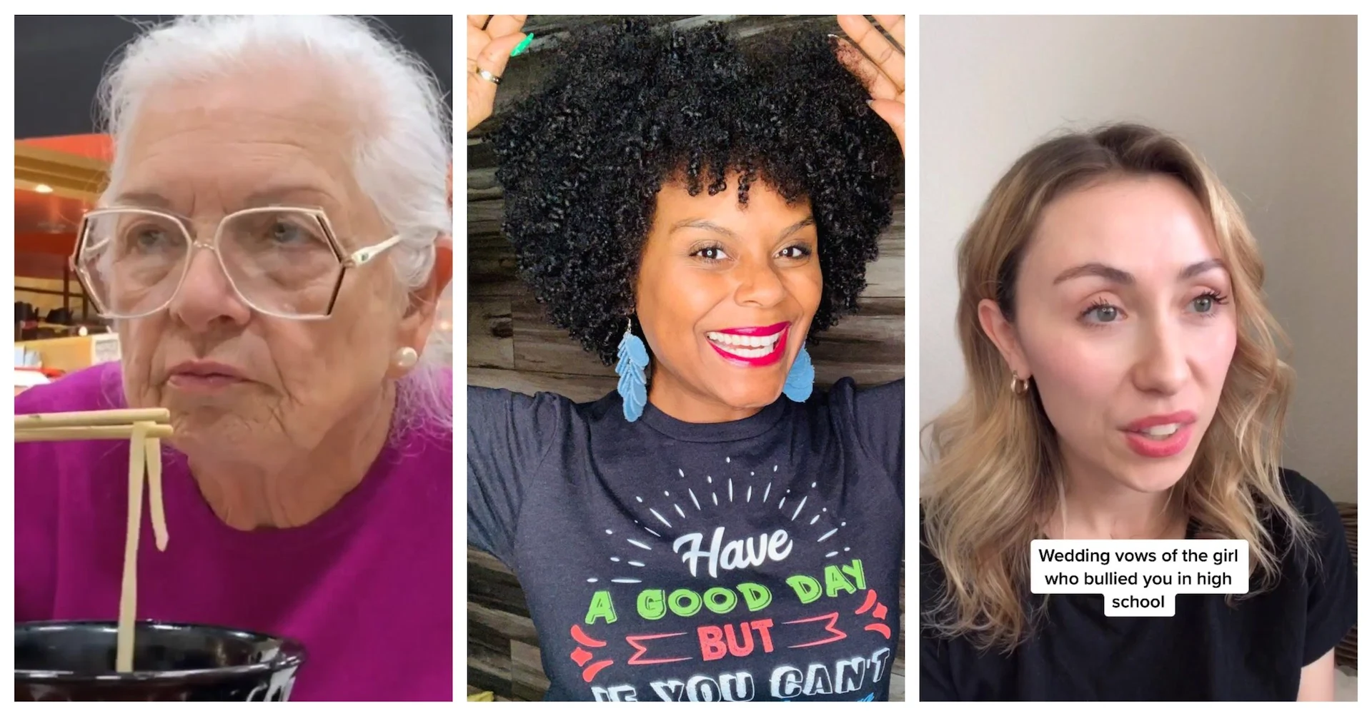 Vegan recipes, Trump speeches and love-to-hate characters: My 5 favourite women on TikTok right now Vegan recipes, Trump speeches and love-to-hate characters: My 5 favourite women on TikTok right now