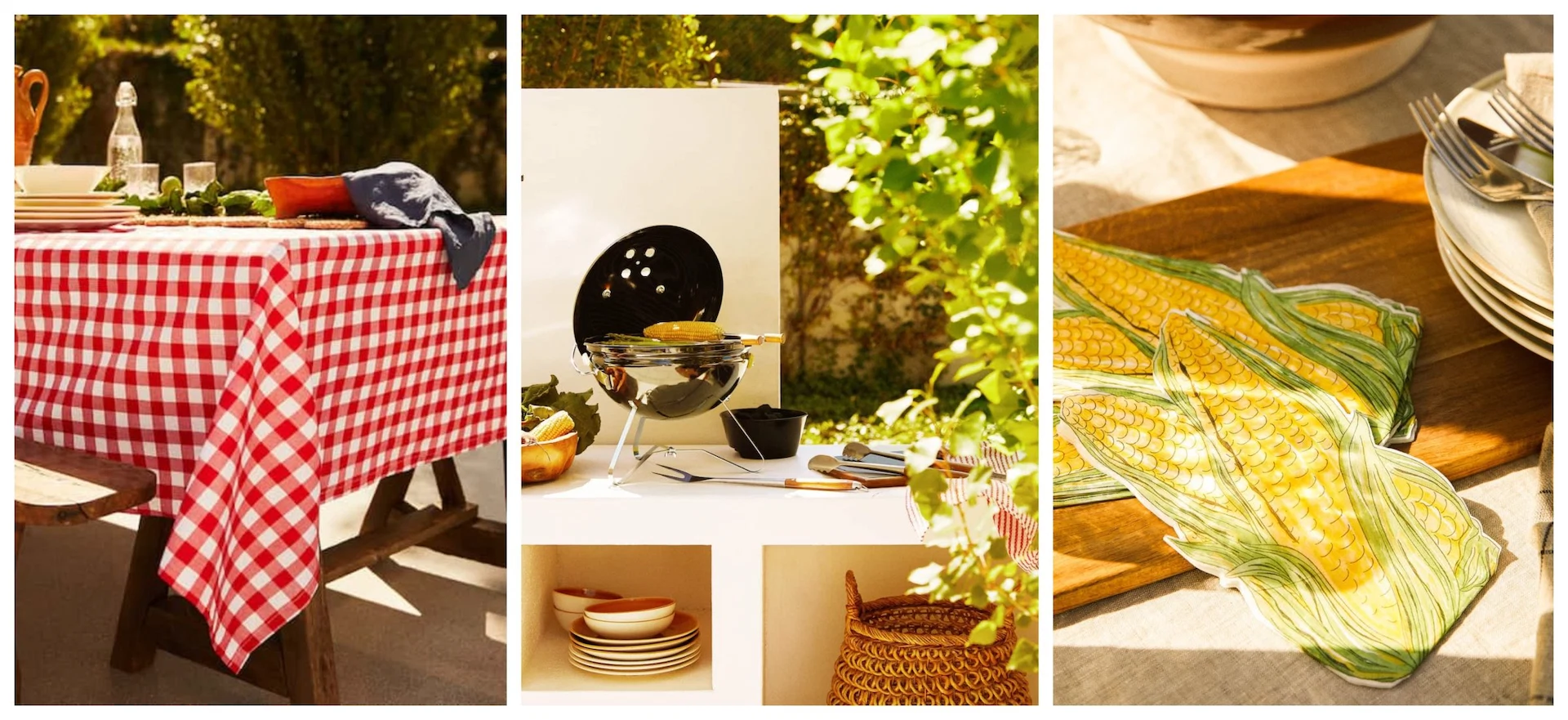 Zara Home’s latest collection has everything you need for the chicest barbecue ever