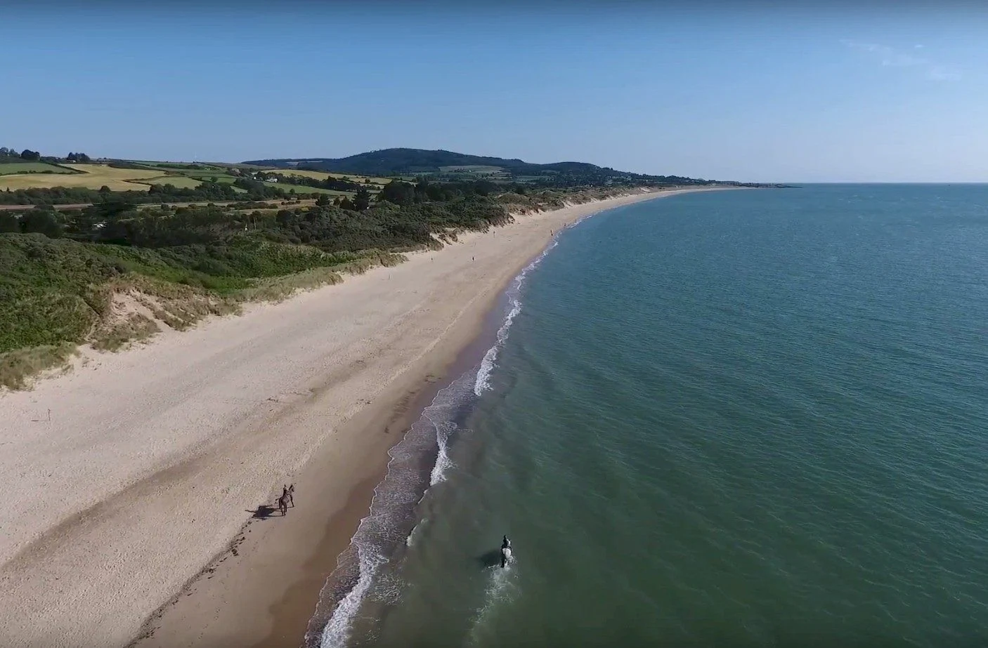 best beaches in Ireland brittas