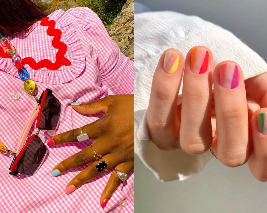 The best mismatched rainbow nails on Instagram for your next appointment