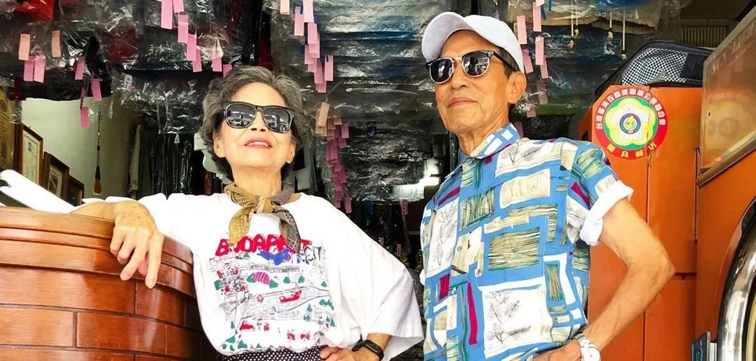 The elderly Taiwanese dry cleaners who create high-fashion shoots with leftover clothes