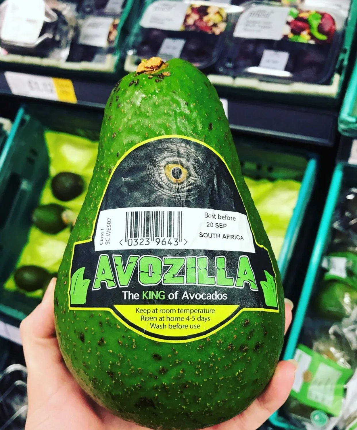 Rejoice, avomaniacs — the Avozilla is on sale again in Tesco